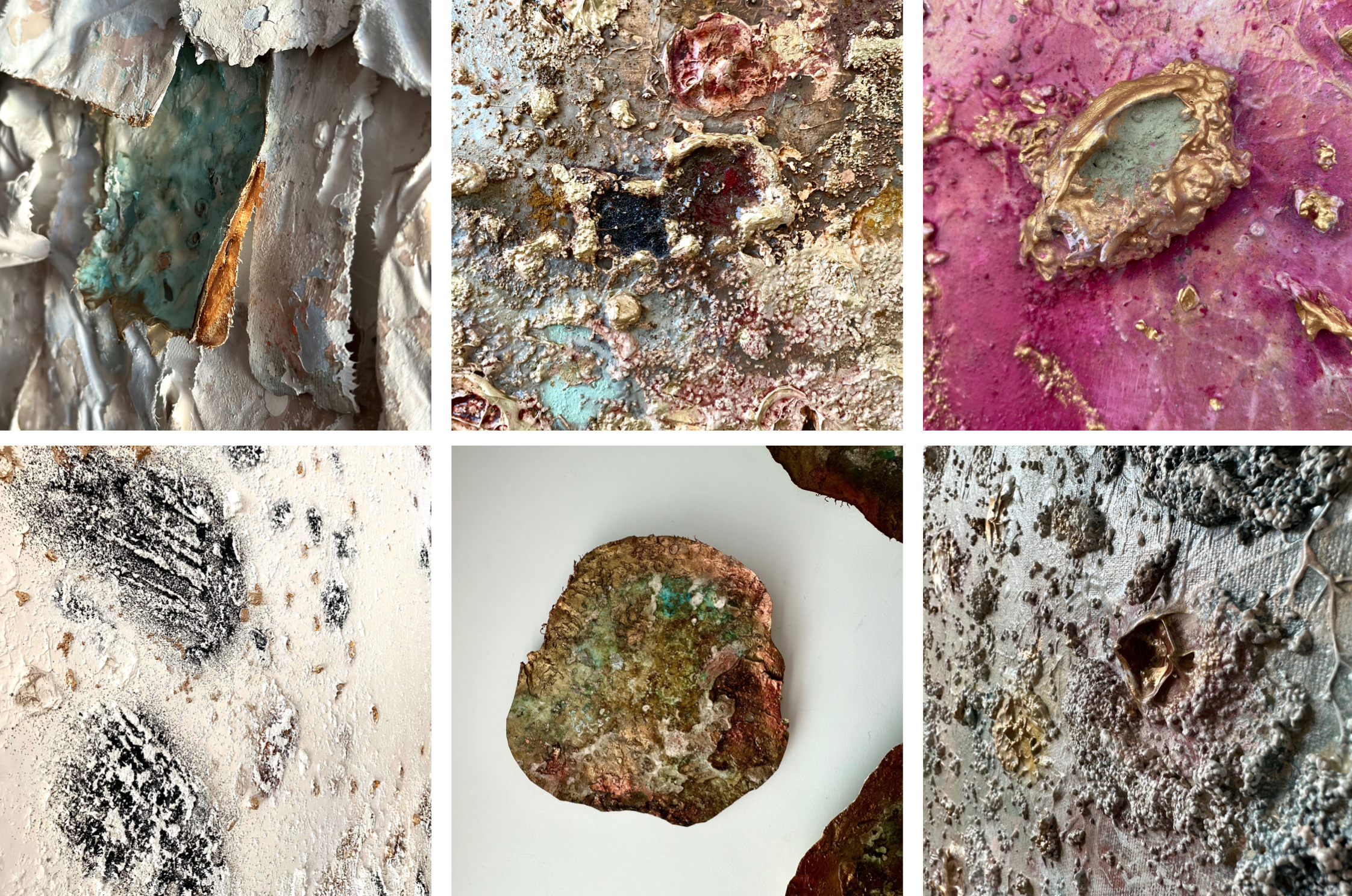 Obras e Tatiana Roig, artista valenciana inclusiva